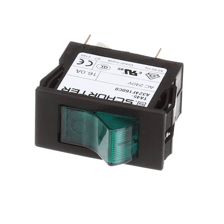 Bakers Pride SWITCH;ROCKER DPST GREEN 16 AM 2E-1300220